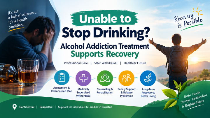 You are currently viewing Unable to Stop Drinking? Alcohol Addiction Treatment Supports Recovery